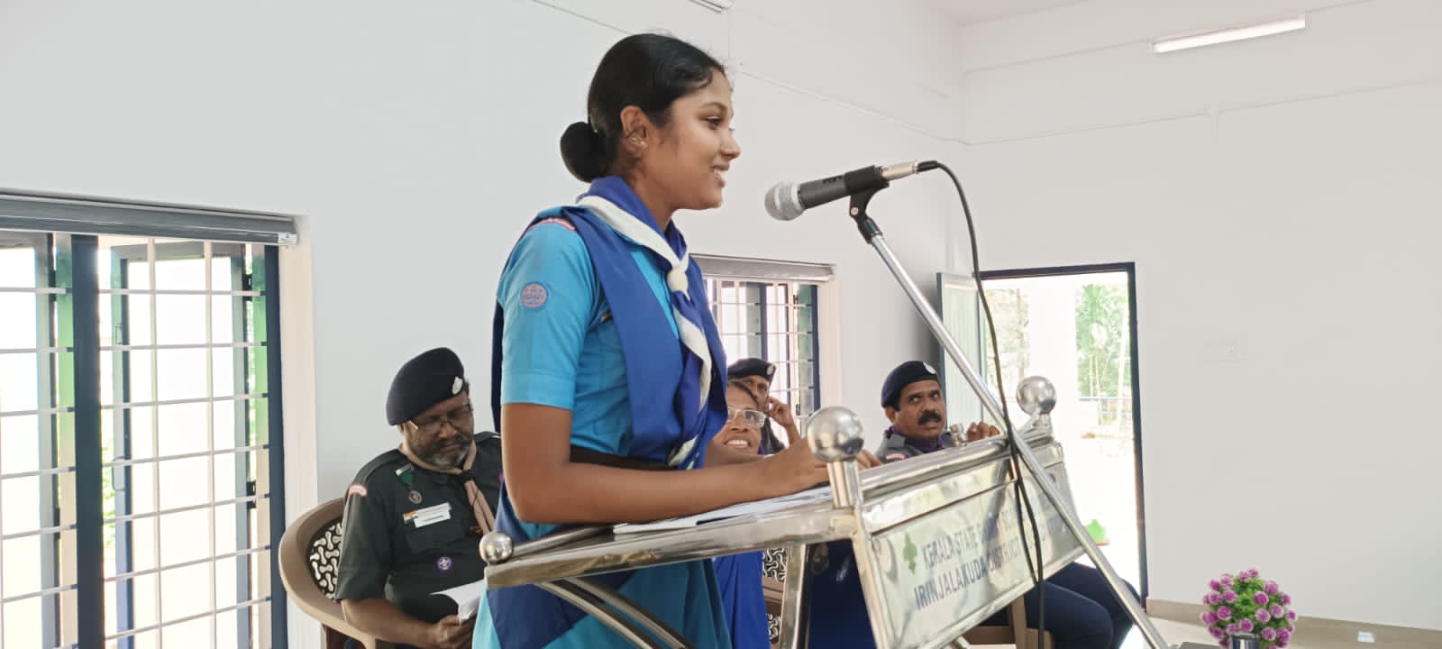 ലീഡേഴ്സ് മീറ്റ്  കുമാരി. ടിവോണ ബിജോയ് ഉദ്ഘാടനം ചെയ്തു